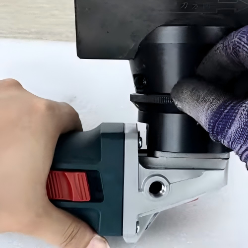 D120 Chamfering Machine | Cutter Head Removal Operation Guide